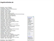 Tablet Screenshot of angstliste.de